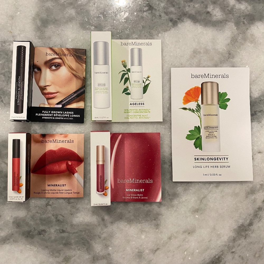 🔥HOST PICK🔥 NEW bareMinerals 5pc Set Makeup Skin Care
